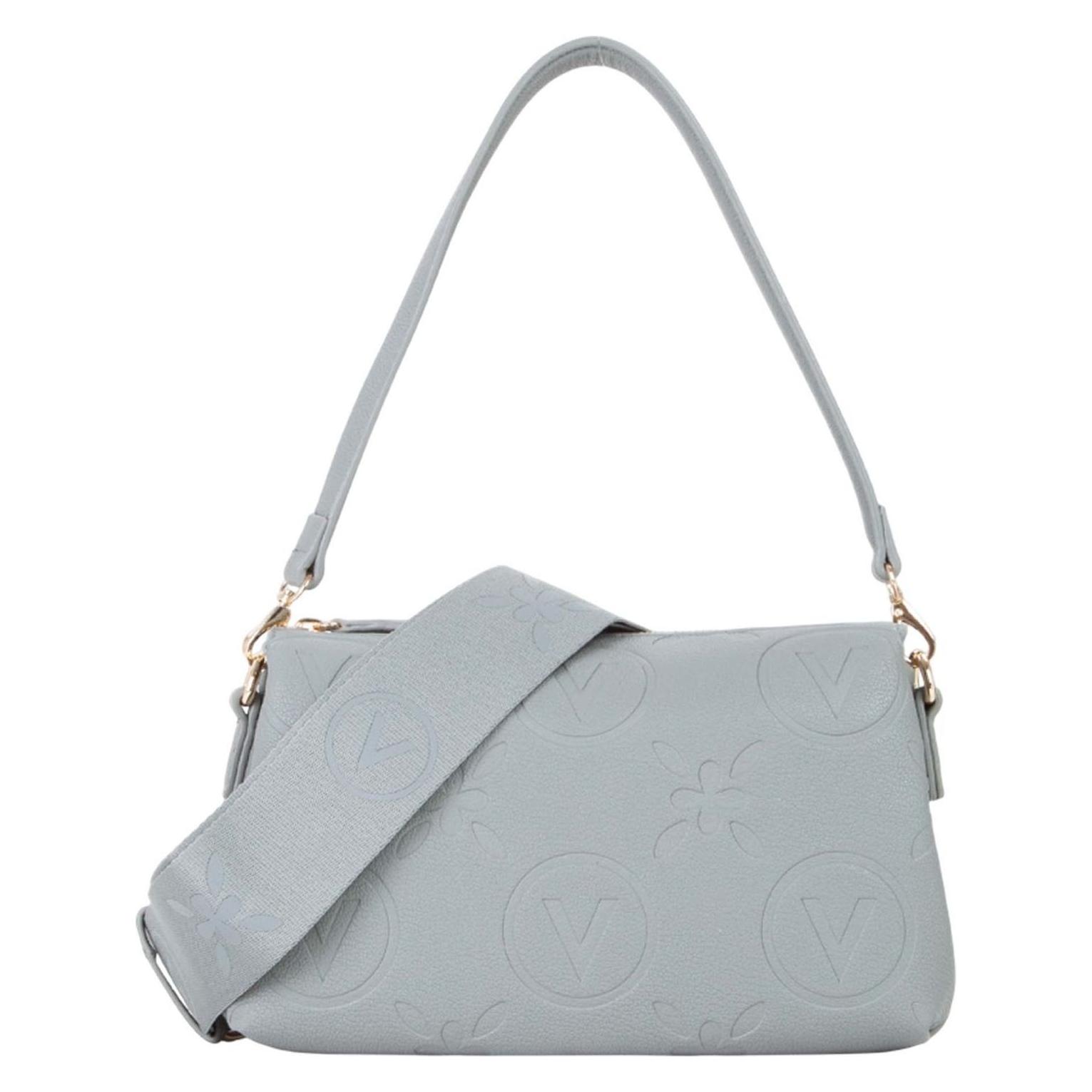 Valentino, Damen, Handtasche, Samba Re Shoulder Bag, Grau