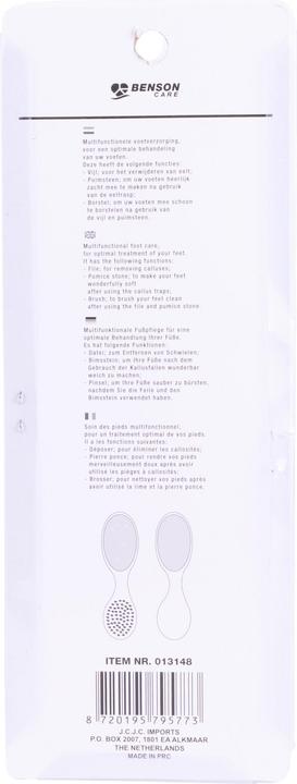 Produktbild Benson Care Fersenpflege 3-in-1 (Hornhautentferner)