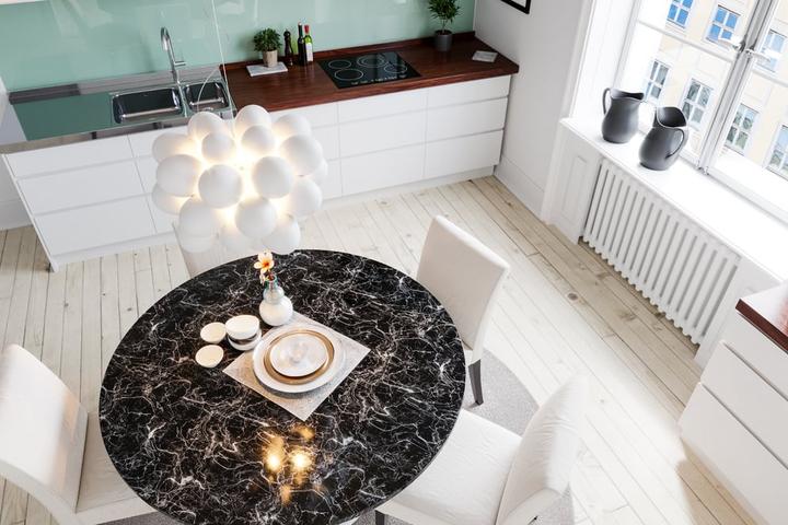 Image du produit By Rydens Gross Lampe à suspendre Ø50 Blanc mat (G9)