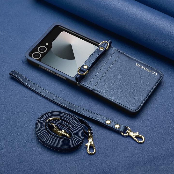 Produktbild LC.Imeeke L1 Series Leder Etui Hülle (Samsung Galaxy Z Flip7)