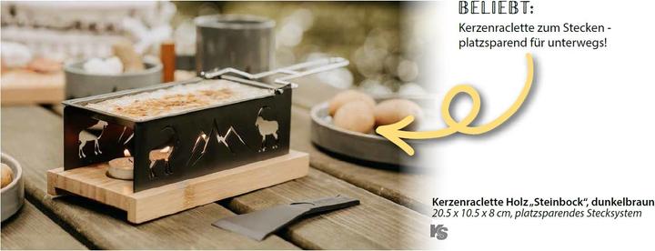 Produktbild Kadastar Kerzenraclette "Steinbock"
