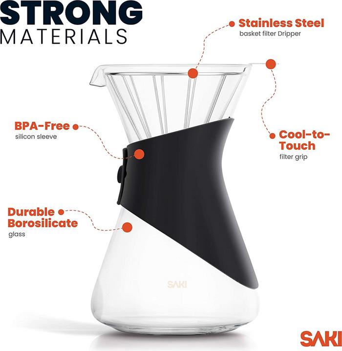 Produktbild Samadoyo Kaffeebereiter Bicone Pour Over (0.70 l)