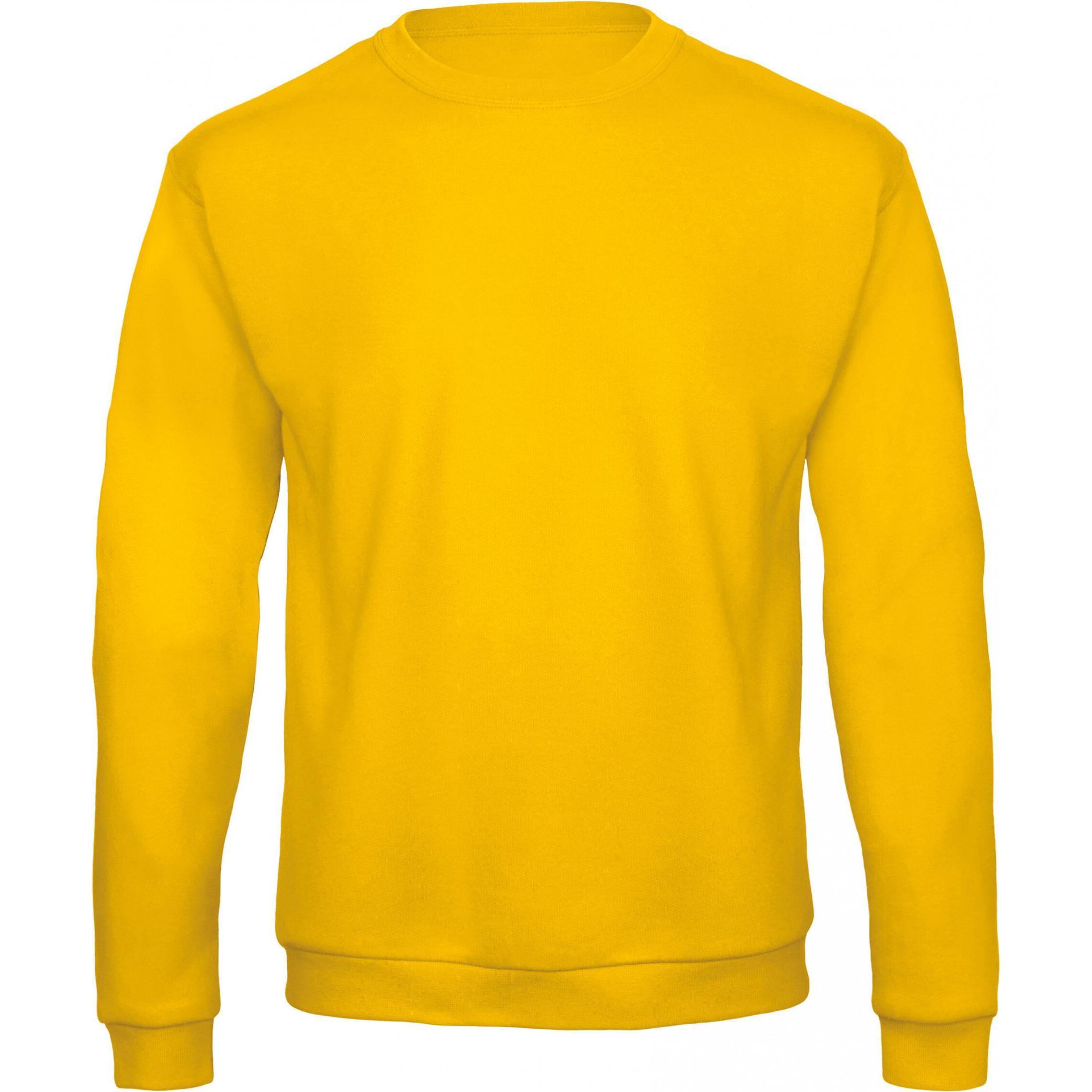 B&C, Pullover, ID.202, Gold, (XL)