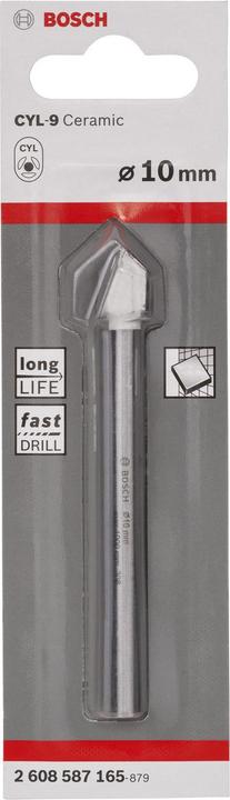 Produktbild Bosch Professional Zubehör Fliesenbohrer CYL-9 Ceramic, 10 x 90 mm (10 mm)