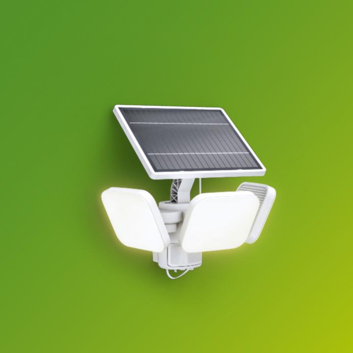 Actual product image Philips Outdoor Ultra-Efficient Solar Zyren (4000 lm, IP65)