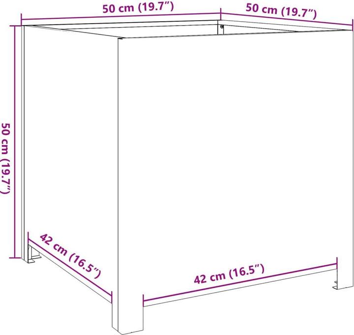 Produktbild vidaXL Pflanzkübel