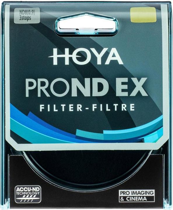 Image du produit Hoya PRO ND EX 8 Filter (62 mm, Filtre gris neutre)