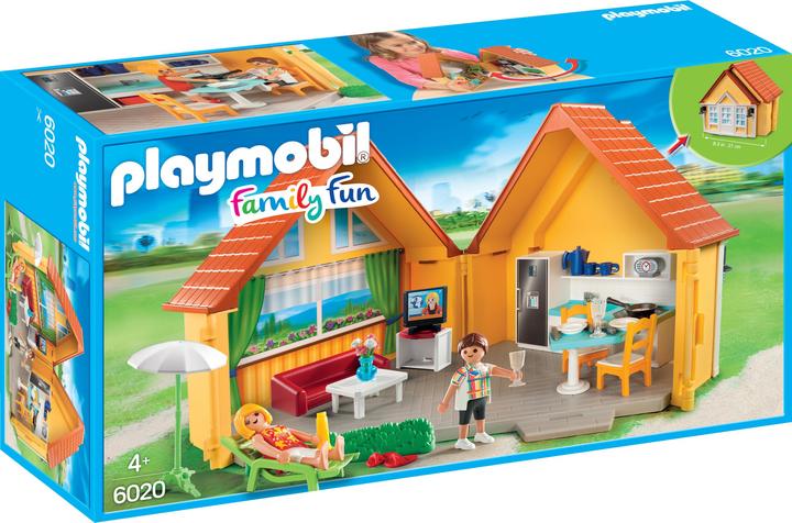 Produktbild Playmobil Aufklapp-Ferienhaus (6020, Playmobil Summer Fun)