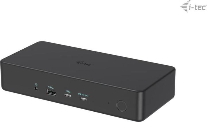 Image du produit i-tec Cadual4kdockpd2 (Thunderbolt, USB-C, 13 ports)