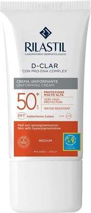 Actual product image Rilastil Sun System - D-Clar Crema Fotoprotettiva Uniformante Medium Spf50+,40ml (Suntan cream, SPF 50+, 40 ml)