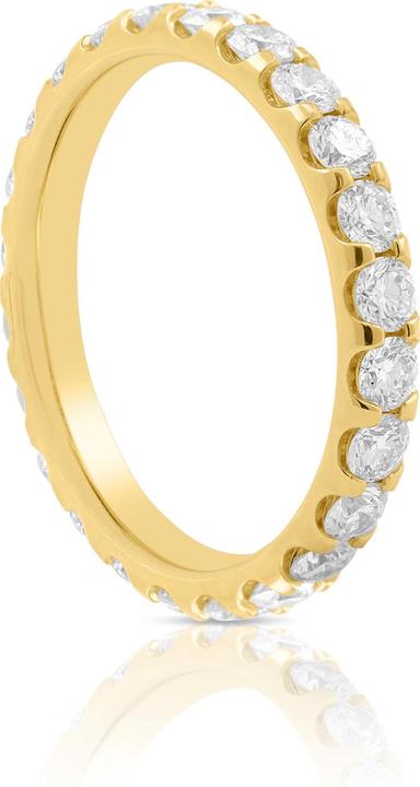 Actual product image Muau Mémoire ring Diamond 1.50ct. yellow gold 750 (53, 950 Platinum)