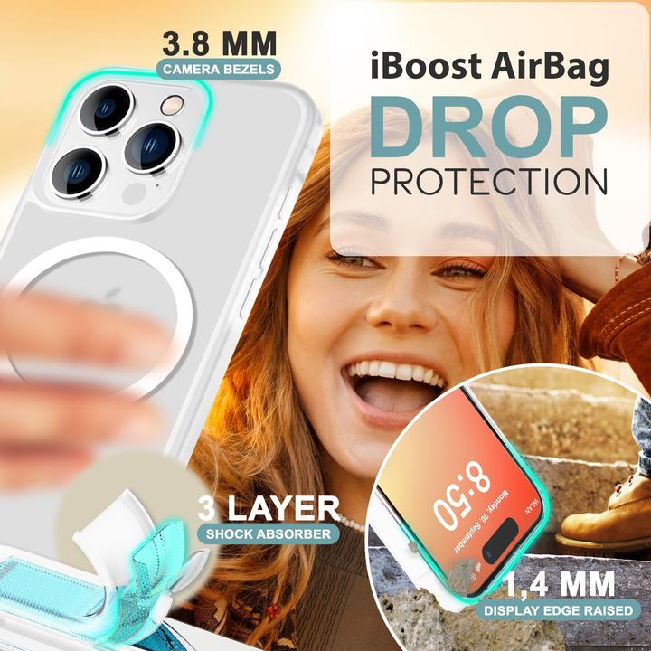 Immagine prodotto Nalia Custodia ibrida opaca con funzione MagSafe (Apple iPhone 16 Pro Max)