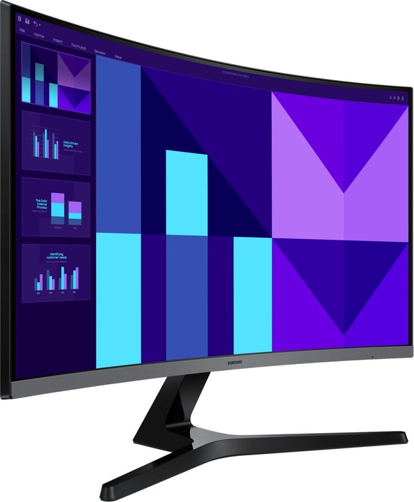 Produktbild Samsung ECRAN 27 S27D390G NOIR 1920X1080 VA 16:9 4MS 4000:1 250CD/M 100HZ INCU (1920 x 1080 Pixel, 27")