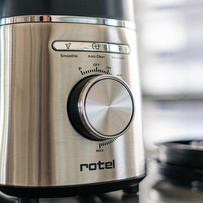 Image du produit Rotel Mixeur sur socle U476CH1, Argent (1400 W)