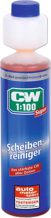 Dr. Wack Chemie CW100 Super Scheibenreiniger (0.25 l)