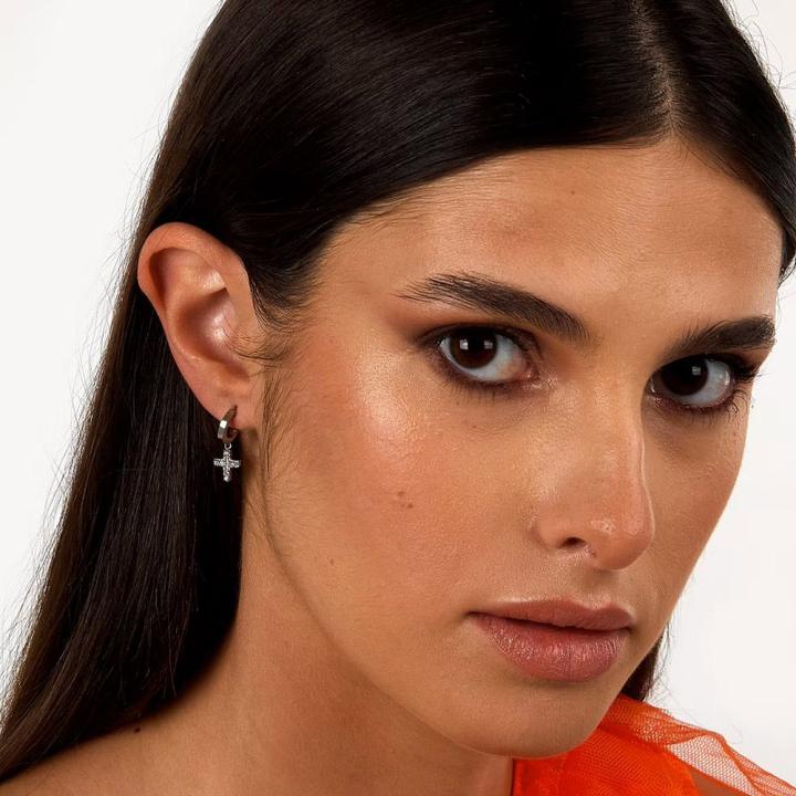 Immagine prodotto La Petite Story - Single steel earring "+" LPS02AQM91 (Acciaio inossidabile)