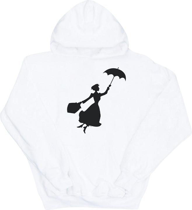 Actual product image Disney Mens Mary Poppins Flying Silhouette Hoodie (M)