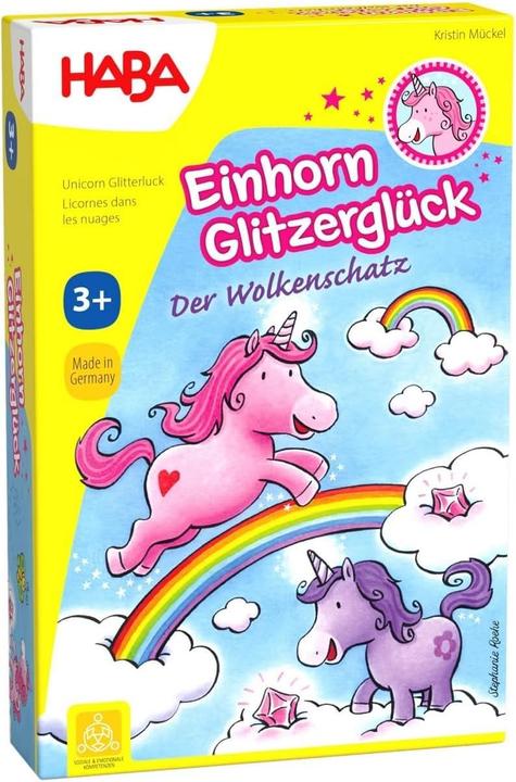Haba Einhorn Glitzerglück (Niederländisch, Englisch, Französisch, Russisch, Italienisch, Deutsch, Spanisch)