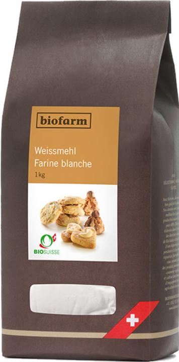 Actual product image Biofarm White flour bud (1000 g)