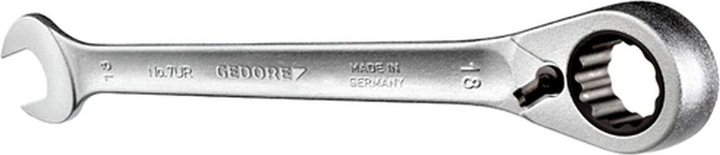 Produktbild Gedore 7 UR 10 Maulschlüssel mit Ringratsche, umschaltbar, UD 10 mm (10 mm)