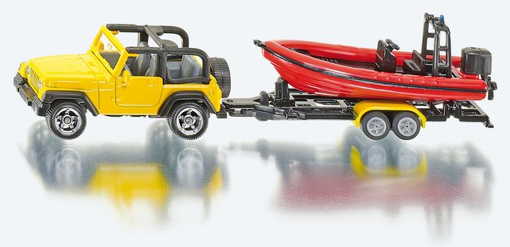 Immagine prodotto Siku Jeep con barca