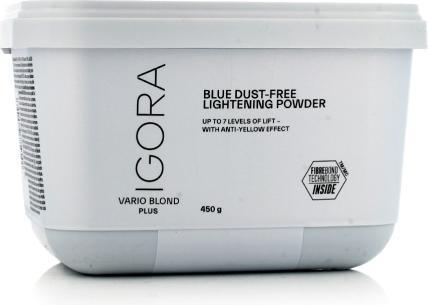 Schwarzkopf Professional Igora Vario Blond Plus Blue Dust-Free Lightening Powder 450.0g (Blond)