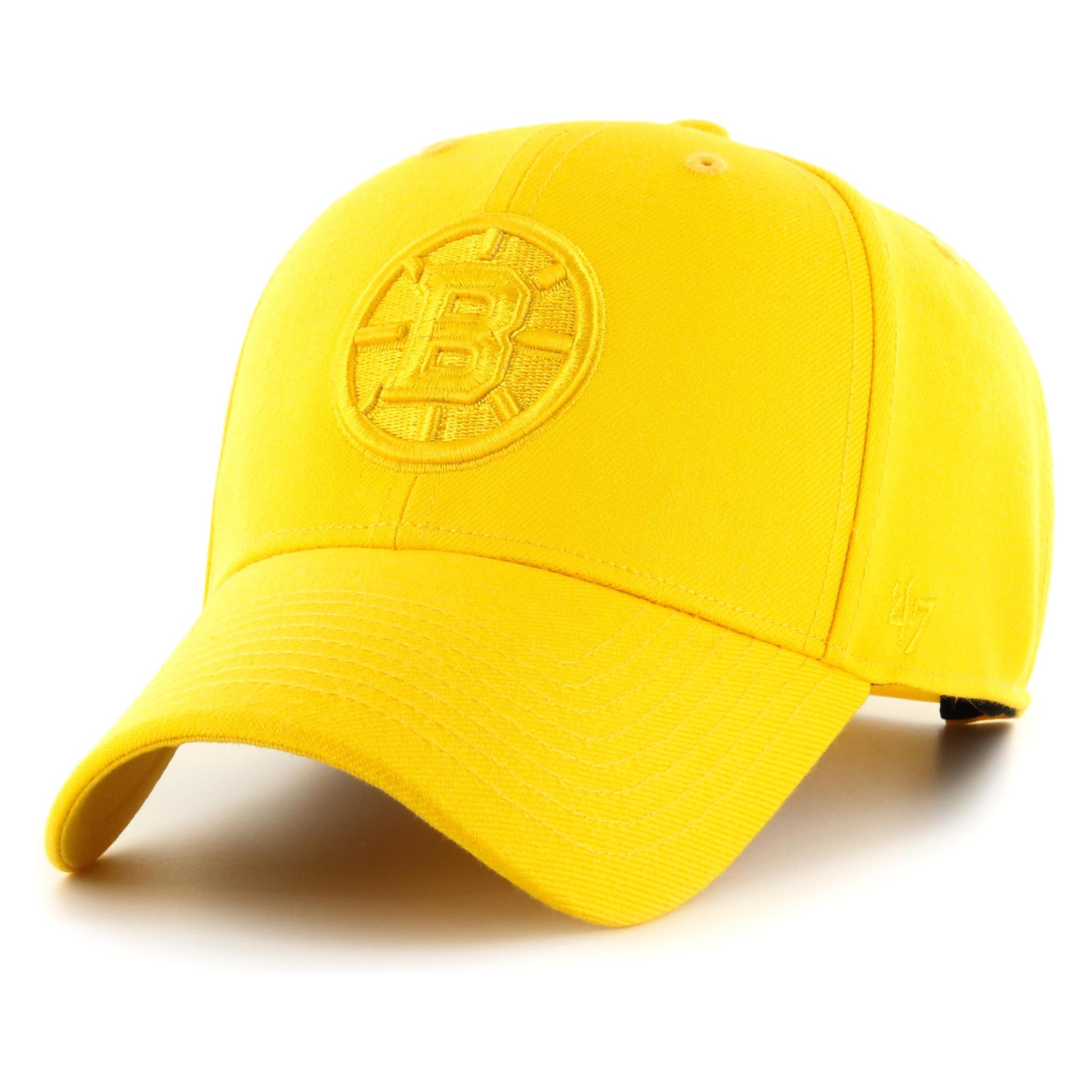 47 Brand, Herren, Cap, Snapback Cap - Nhl Boston Bruins Gelb Gold, Gelb