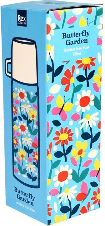 Produktbild Rex London trinkflasche und becher kind butterfly garden (0.35 l)