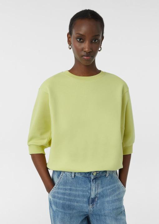 Produktbild Comma Sweatshirt Sweatshirt im Relaxed Fit mit 3/4-Ärmeln (40)