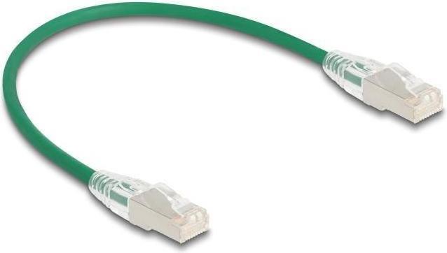 Produktbild Delock RJ45 Netzwerkkabel Cat.6A Stecker zu Stecker mit gebo (U/FTP, CAT6a, 0.30 m)