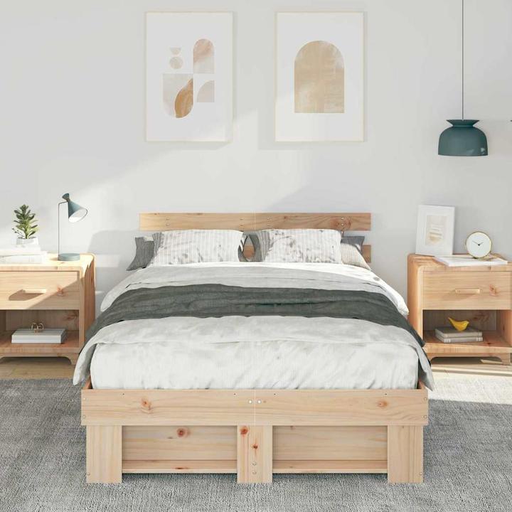 Image du produit vidaXL Modernes Bett (140 x 190 cm)