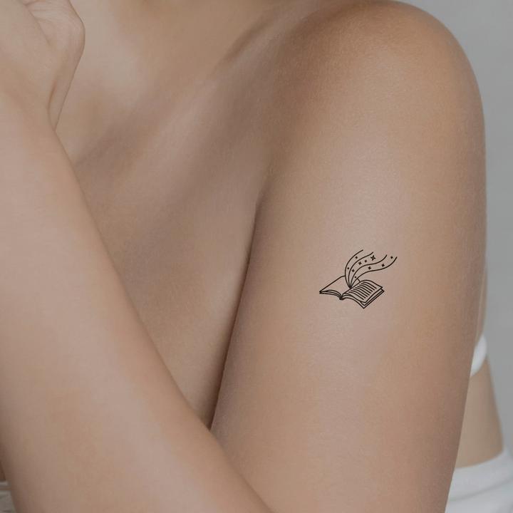 Image du produit minink Tatouage temporaire - Livre ouvert