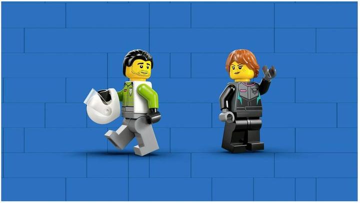 Actual product image LEGO Düsenflieger vs. Rennauto (60489, LEGO City)