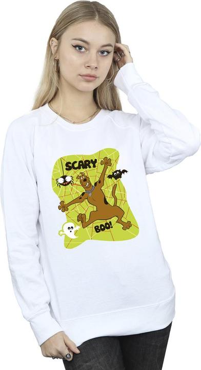 Actual product image Scooby Doo Womens/Ladies Scary Boo! Sweatshirt (L)