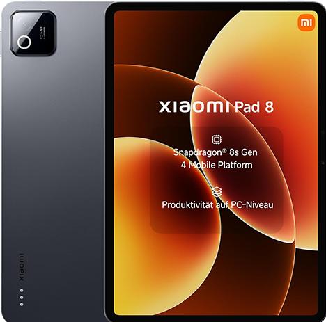 Actual product image Xiaomi Pad 8 8+128GB Gray, LDU (WLAN only, 11.20", 128 GB, Gray, Grey, Grey)
