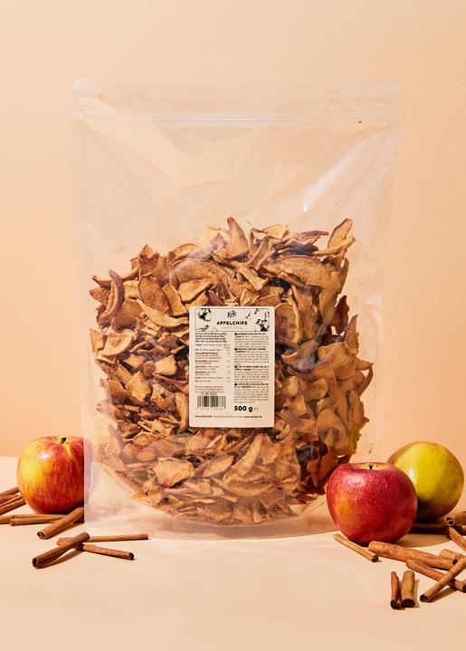 Image du produit KoRo Chips de pommes séchées à la cannelle (500 g)