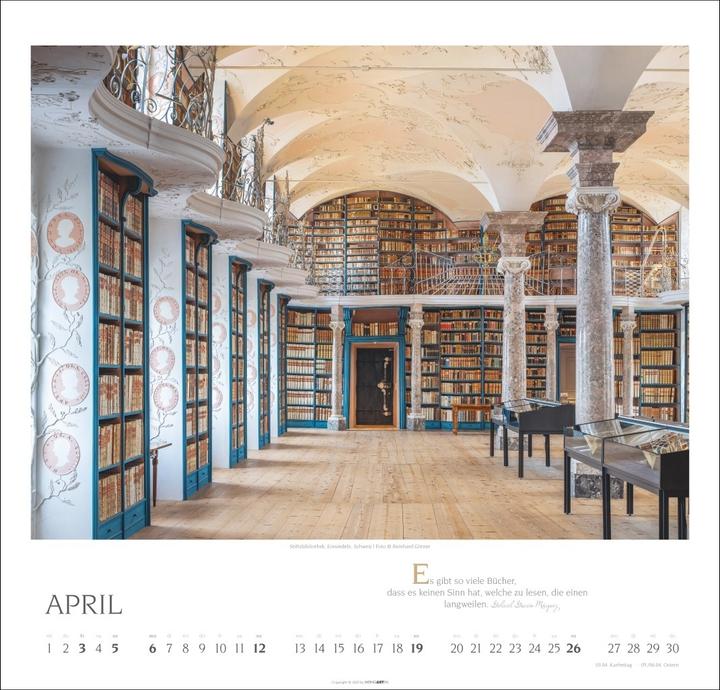 Actual product image Welt der Bibliotheken Kalender 2026 (Special)