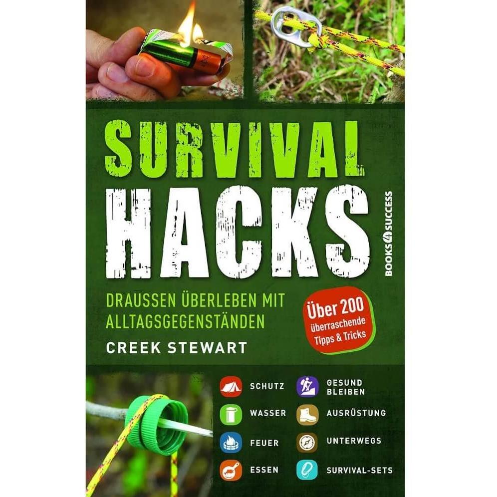 Survival Hacks, Sachbücher von Creek Stewart