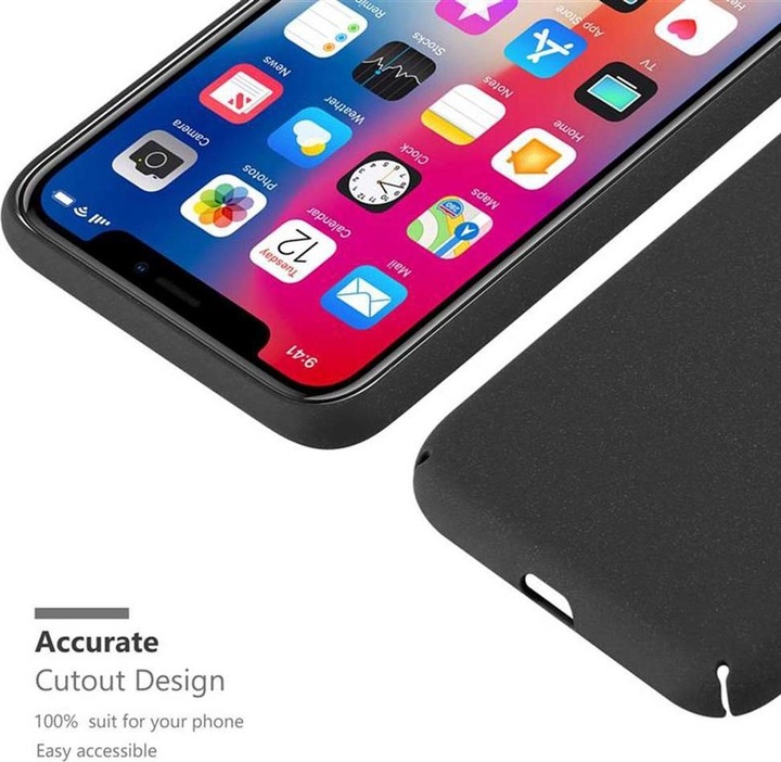 Actual product image Cadorabo Hard Cover Frosty Cover (Apple iPhone X, Apple iPhone XS)