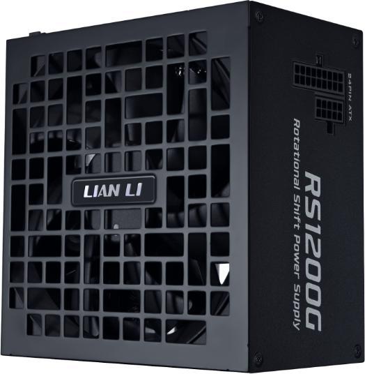 Immagine prodotto Lian-Li RS Series 80 PLUS Gold Netzteil, ATX 3.1, modular - 1.200 Watt, mit RS Hub, schwarz (1200 W)