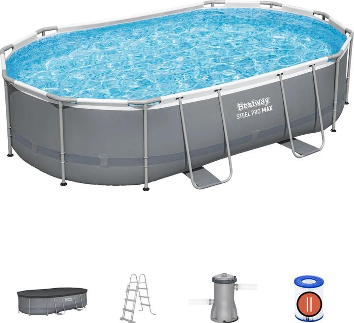 Image du produit Bestway Pool Steel Pro Max 488 x 305 x 107