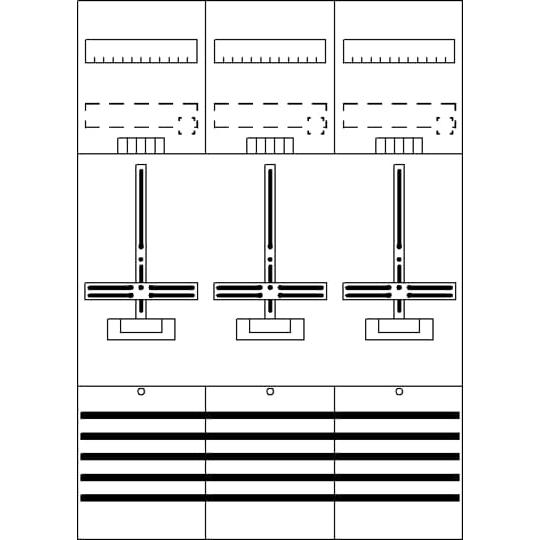 Striebel & John, Verteilerschrank Zubehör, STRIEBELJOHN DF37B3