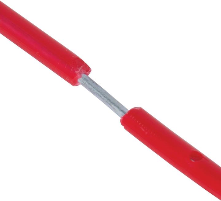 Immagine prodotto Fellowes BANKERS BOX BBD clip di archiviazione, rosso a due pezzi, in metallo flessibile plastificato