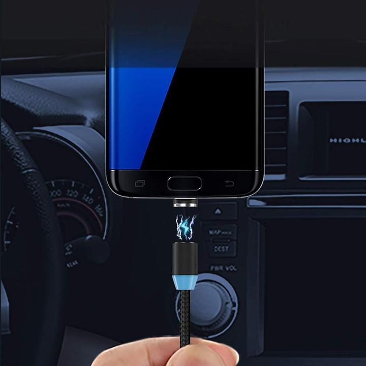 Actual product image Hurtel Plug adapter for magnetic USB Cable Lightning silver