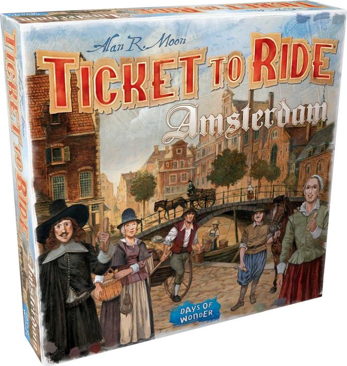 Produktbild Asmodée Days of Wonder Ticket to Ride - Amsterdam EN (Englisch)