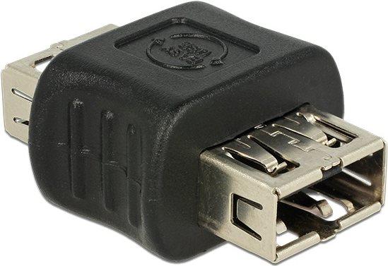 Produktbild Delock USB2.0 Easy Adapter: A-Buchse zu A-Buchse (USB 2.0, 3.30 cm)