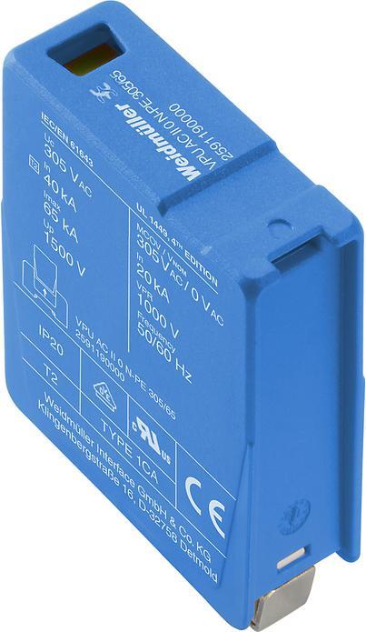 Produktbild Weidmüller Vpu Ac Ii Us 0 N-Pe