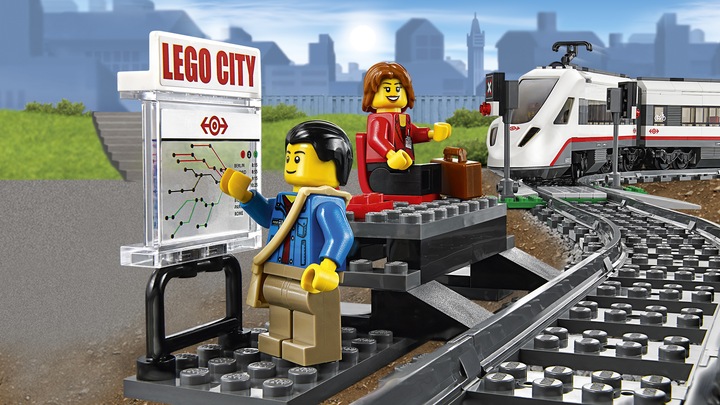 Actual product image LEGO City High Speed Train (60051, LEGO City)