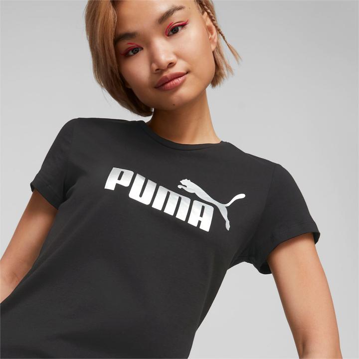 Produktbild Puma ESS+ Metallic Logo Tee (S)