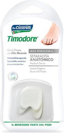 Immagine prodotto Ciccarelli Il separatore anatomico Timodore protegge le dita dei piedi dall'accavallamento e ammortizza la (Separatori di dita dei piedi)